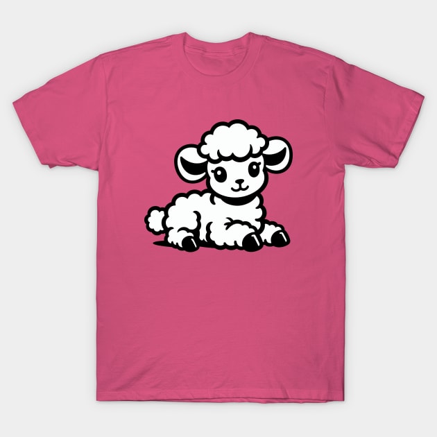 Lamb T-Shirt by KayBee Gift Shop